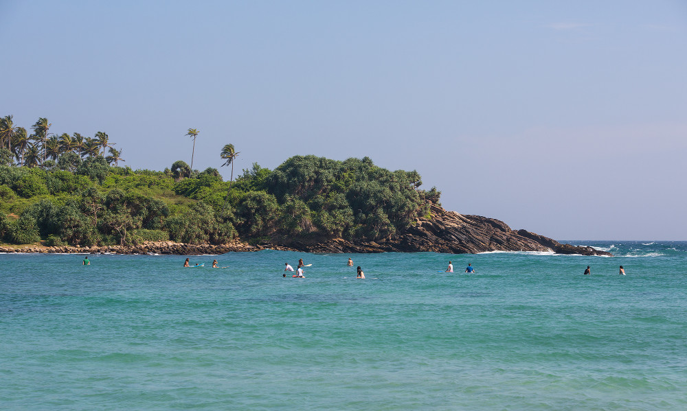 Garden & beach